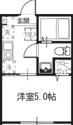 ＭＥＬＤＩＡ入間市の物件間取画像